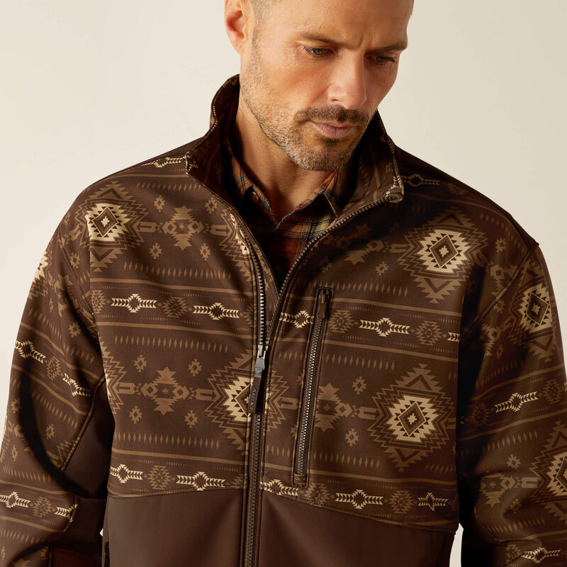 Ariat Logan Brown Aztec Jacket
