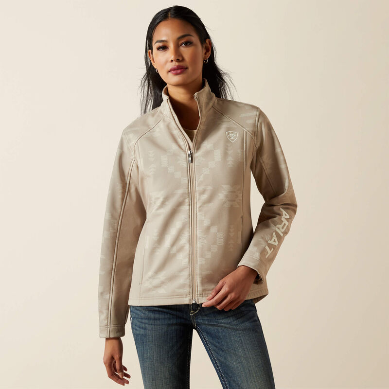 ARIAT Logo Softshell Print Jacket