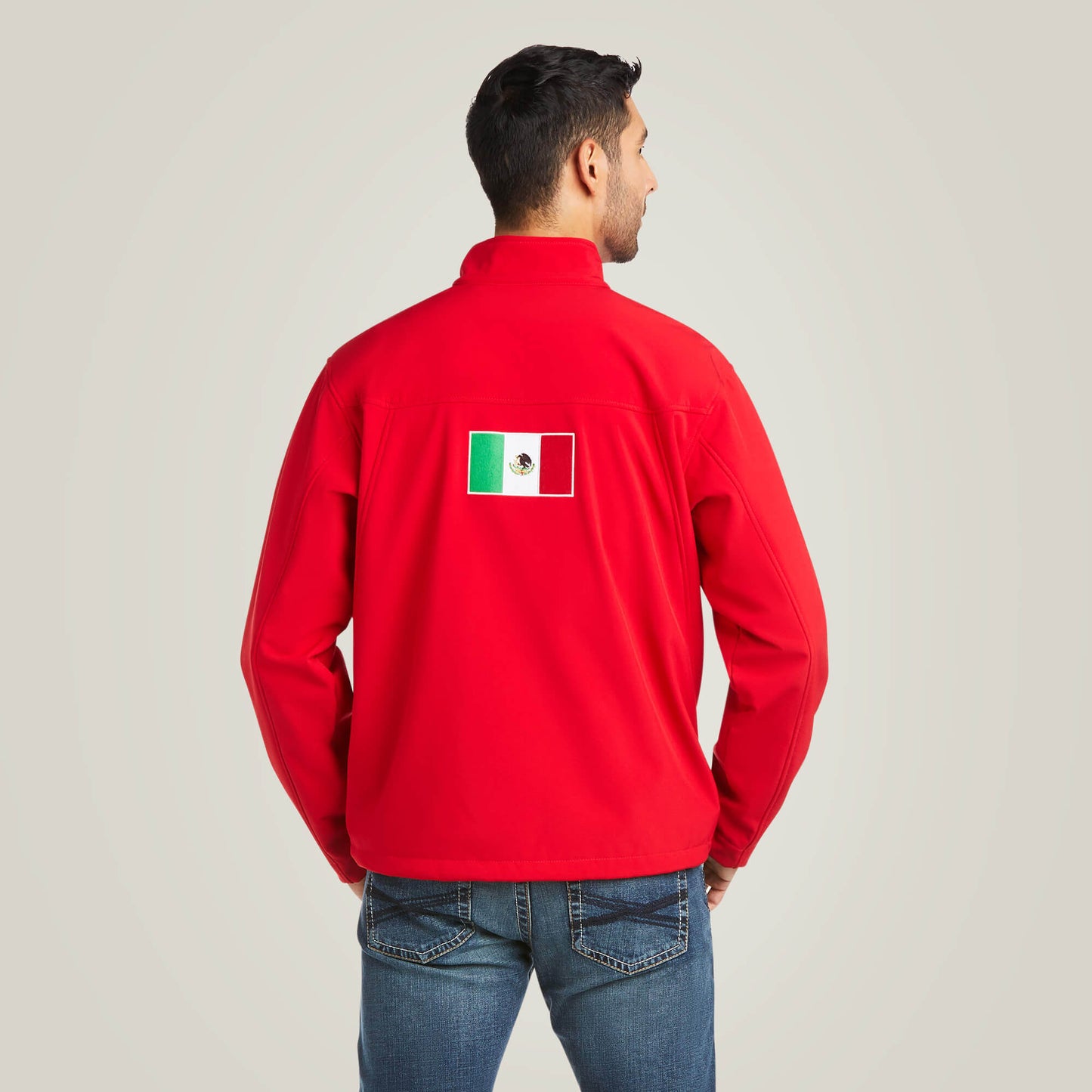 Ariat® Team Softshell Mexico Jacket Red