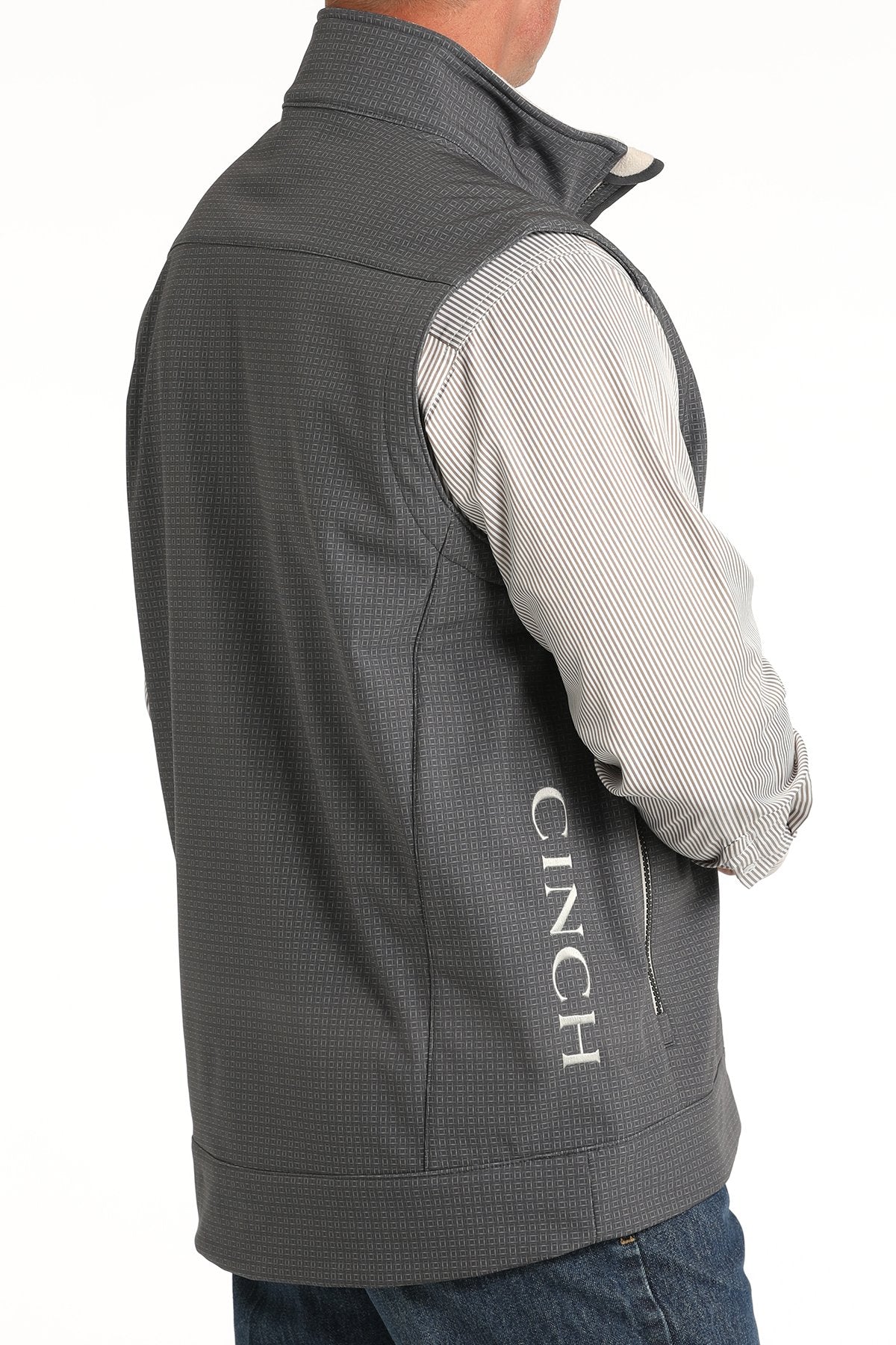 CINCH Men's Concealed Carry Bonded Vest - Gray