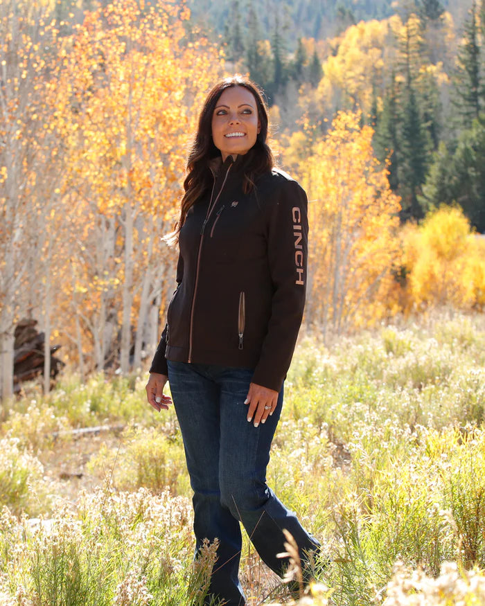 Cinch Brown Hooded Jacket