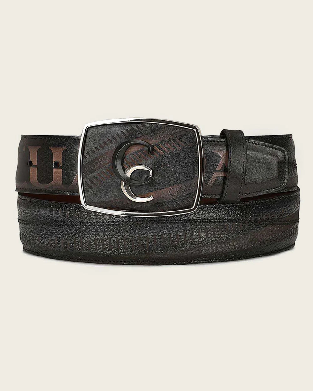 Cuadra Black/Grey western Belt