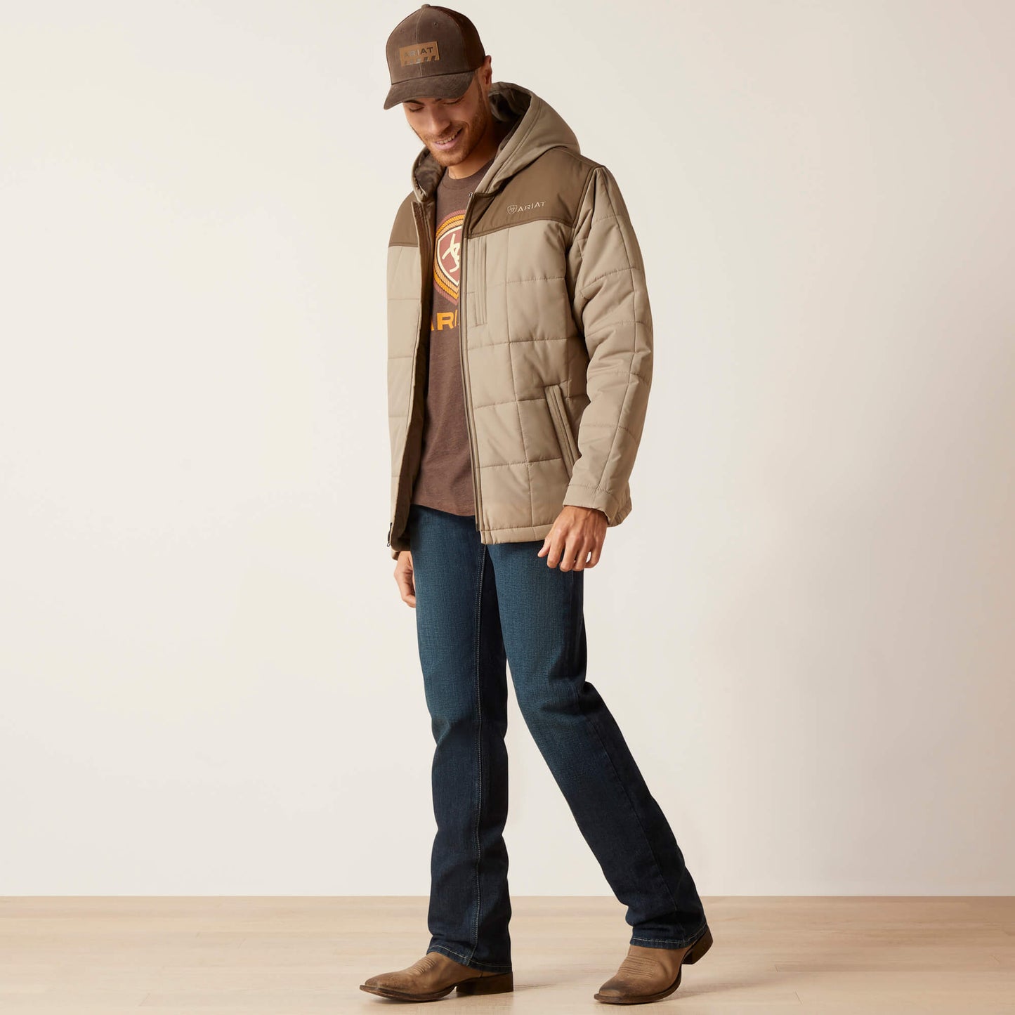 Ariat® Crius Jacket Hood Brindle