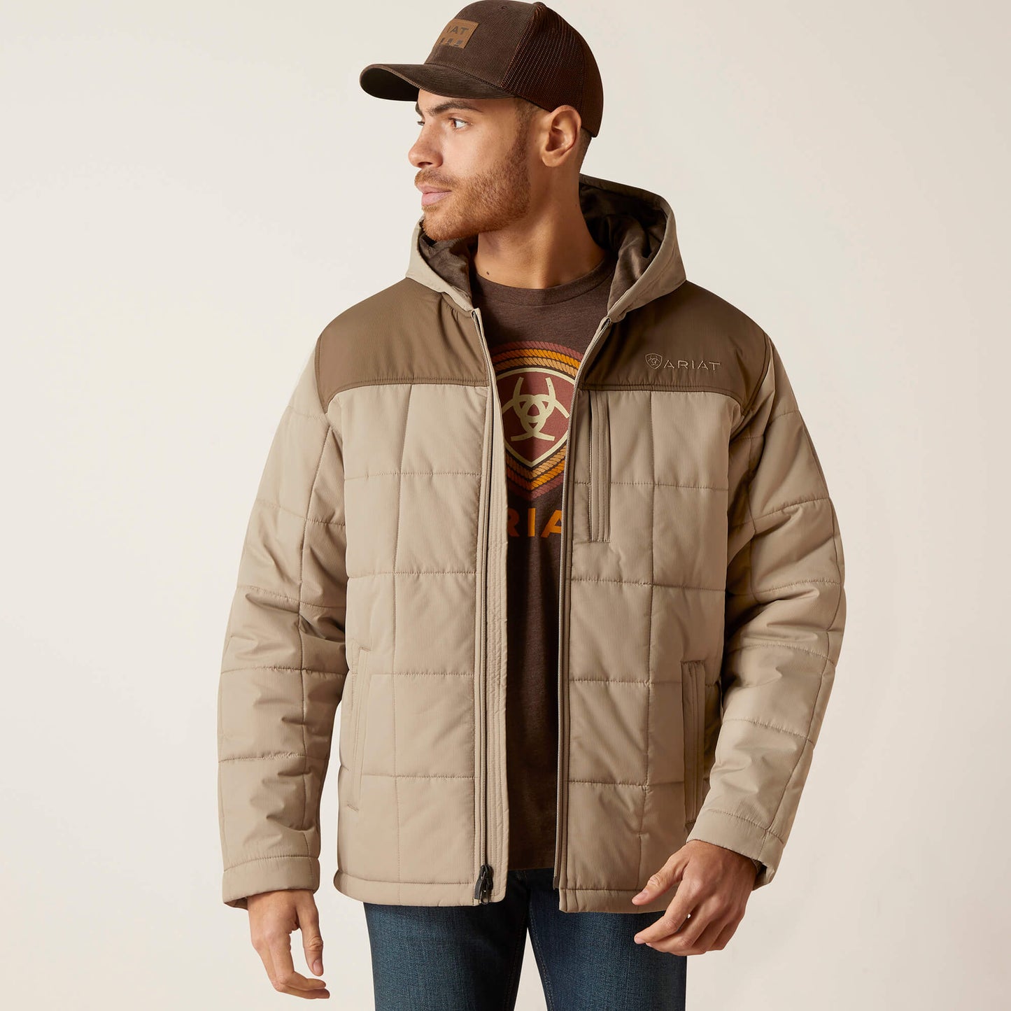 Ariat® Crius Jacket Hood Brindle
