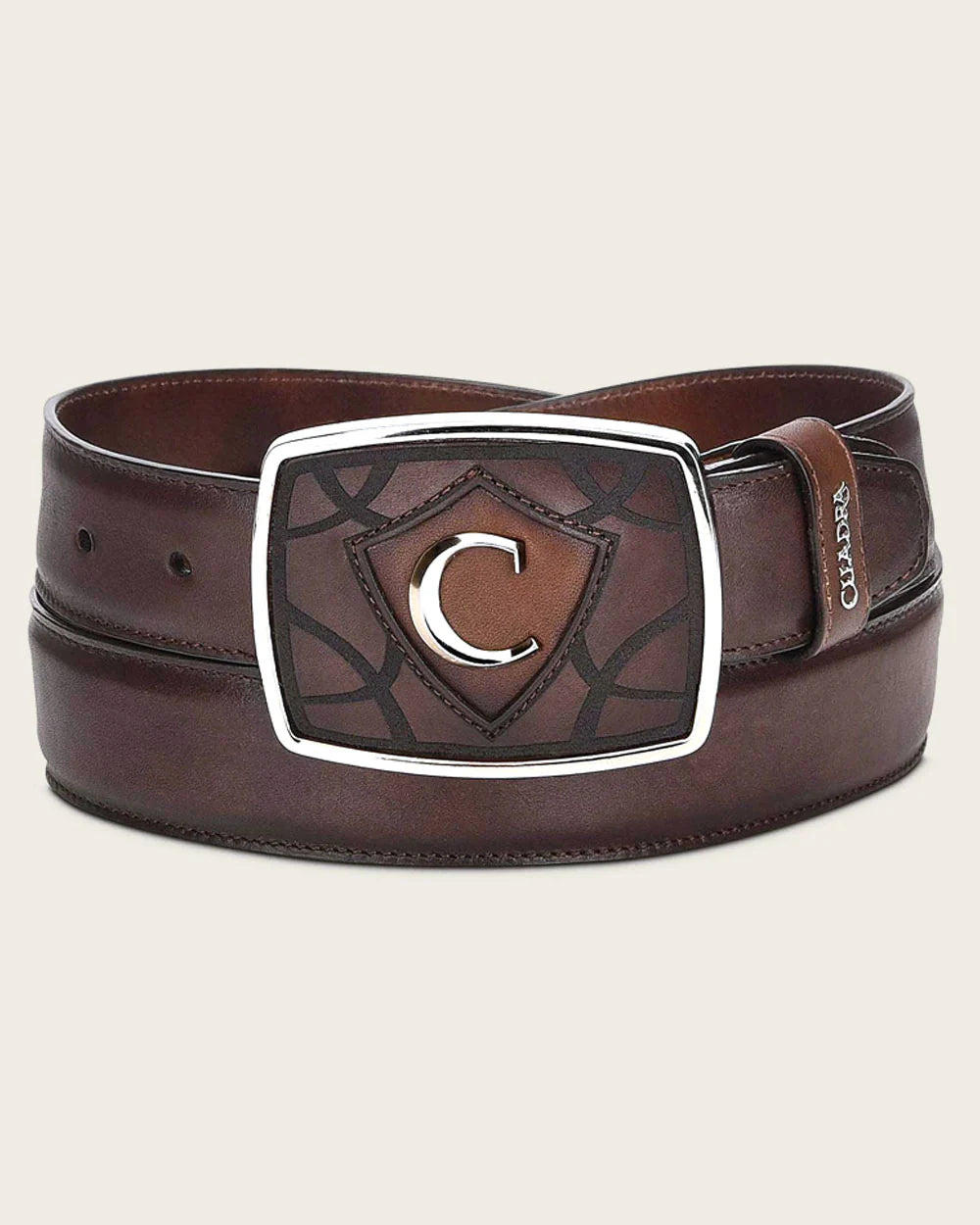 CUADRA Brown Leather Belt
