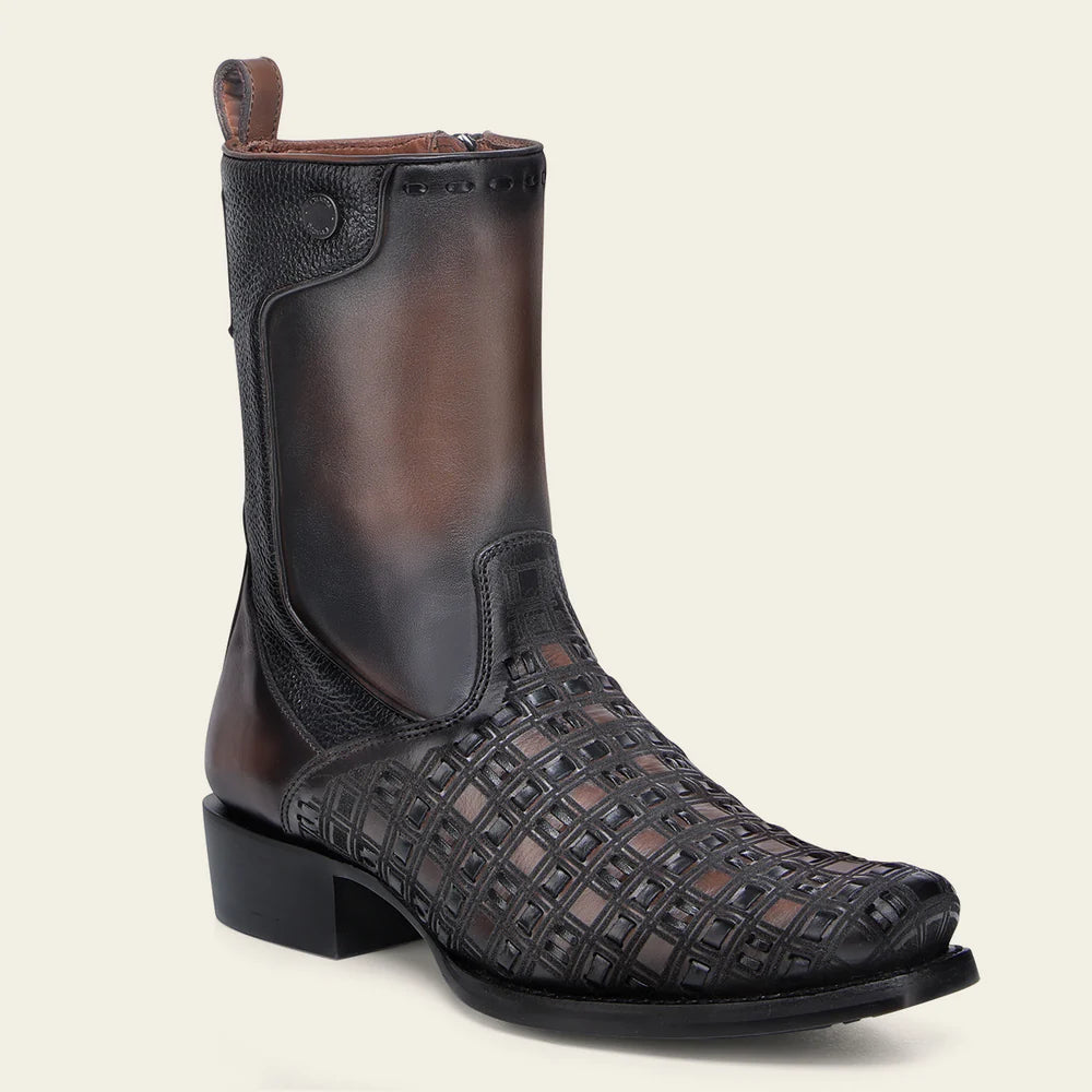 CUADRA Urban decorated brown boot