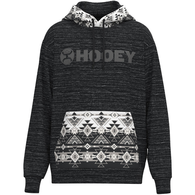 Hooey Legendary Hoody" Black & Aztec w/Hooey Logo