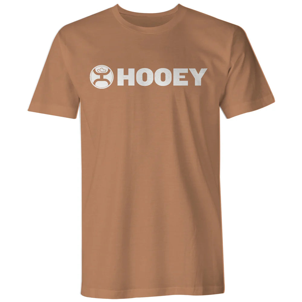 Hooey Lock-Up" Sienna w/White Logo T-shirt
