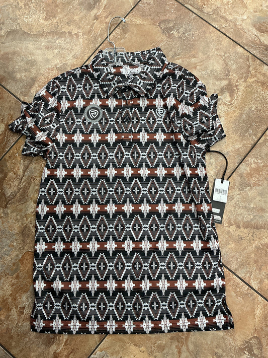 Rock&roll brown Aztec