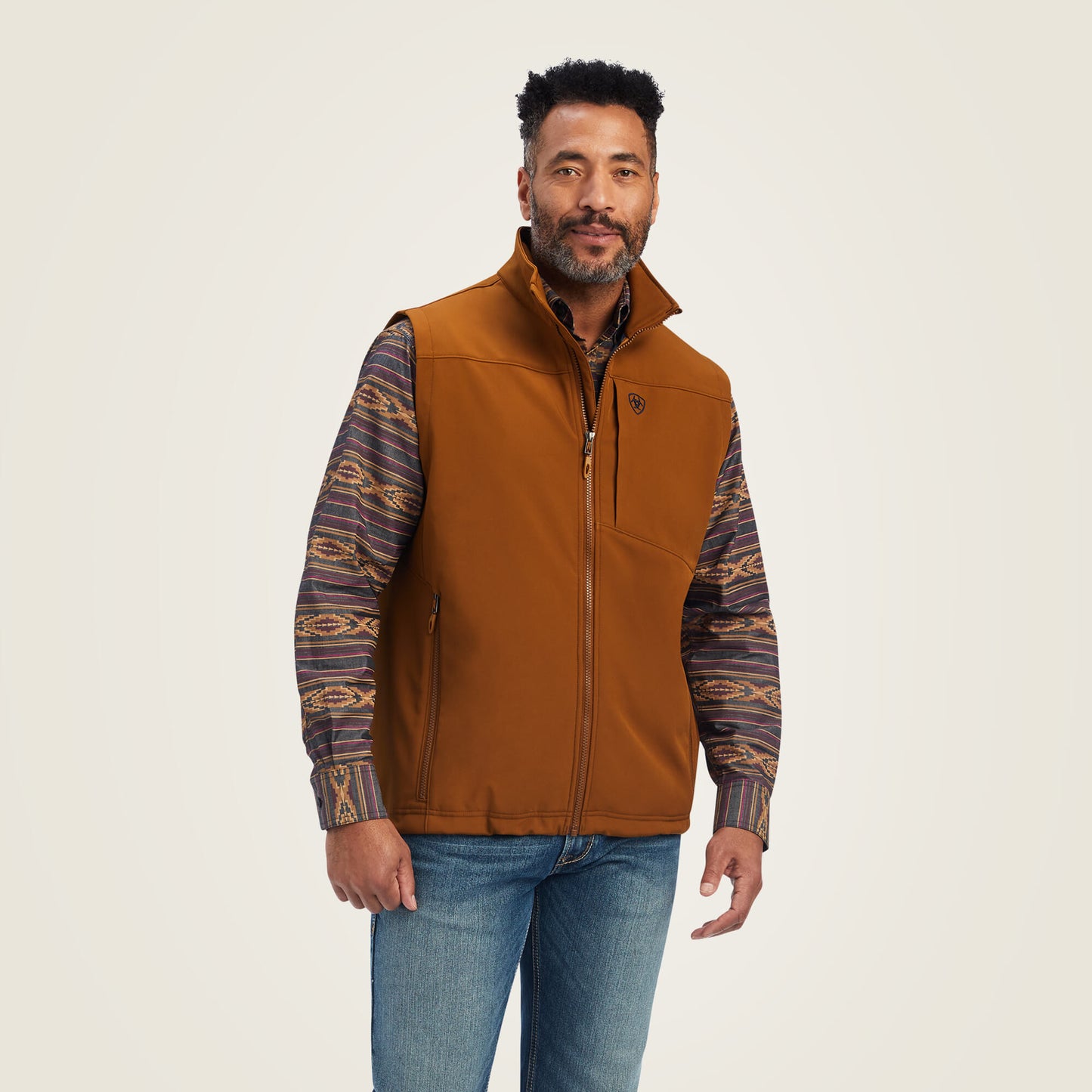 Ariat® 2.0 logo Softshell Vest Chestnut