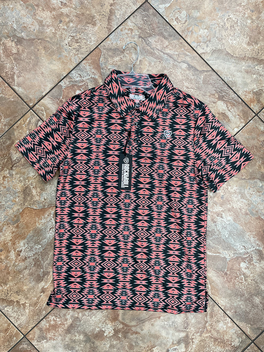Rock&Roll Polo shirt salmon