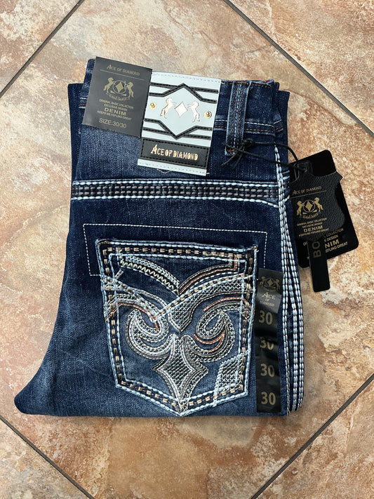 Ace of Diamond dark wash