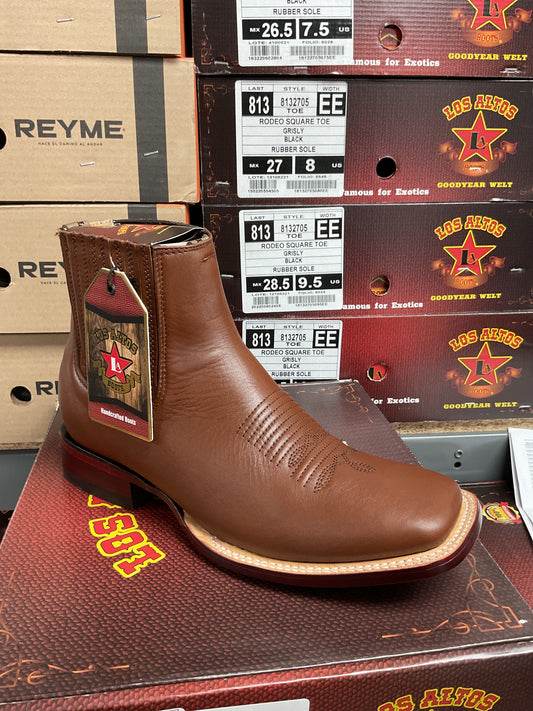 Los Altos Brown rubber sole