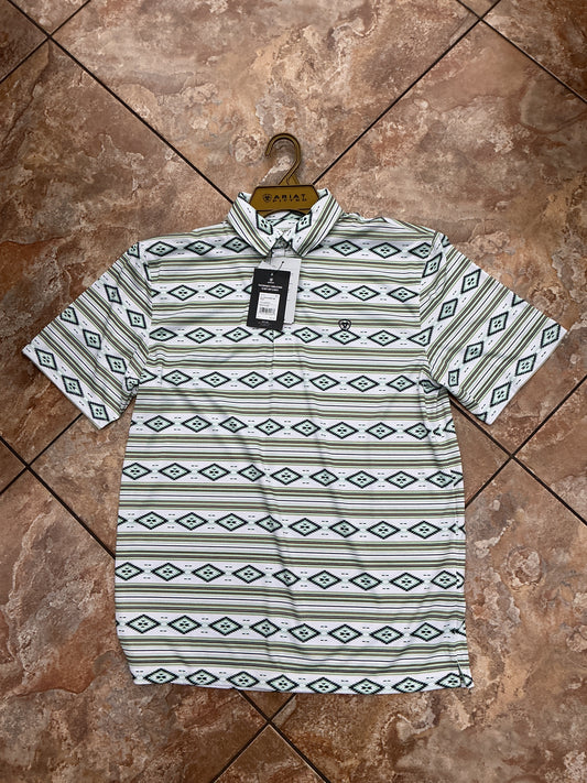 Ariat green Aztec