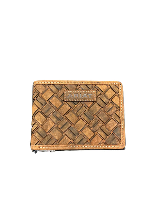 Ariat BIfold Wallet Basket weave