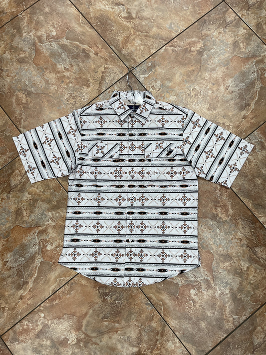 CueroLine aztec short sleeve shirt