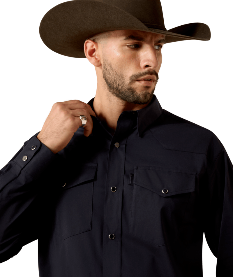 Ariat Black Everything Classic Snap Fit Shirt