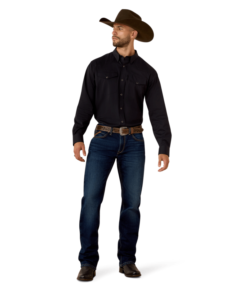 Ariat Black Everything Classic Snap Fit Shirt