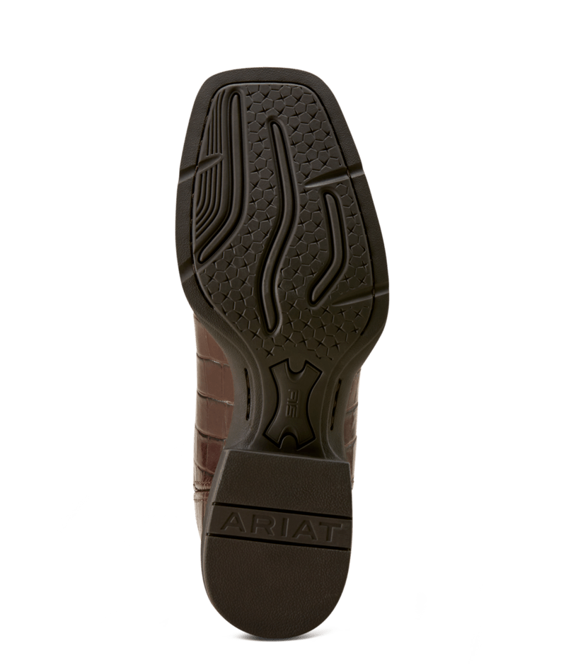 Ariat MNS Sport Latigo Wide Square Toe Cowboy Boot