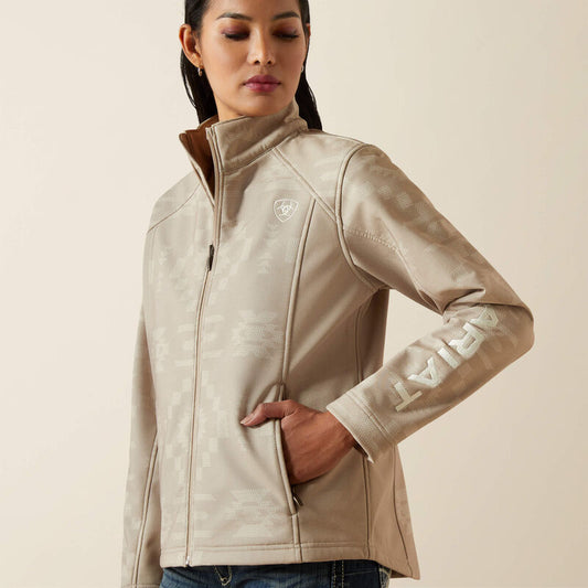 ARIAT Logo Softshell Print Jacket