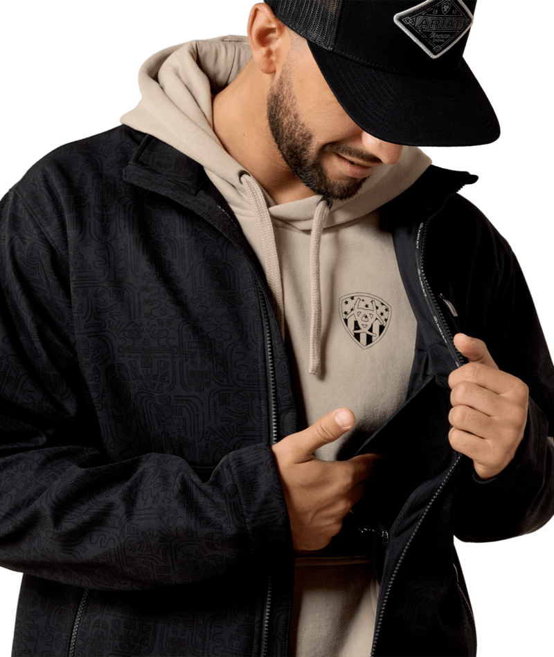 Ariat MNS Logo Softshell Jacket