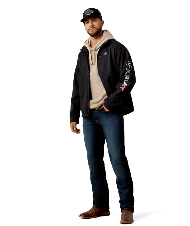Ariat MNS Logo Softshell Jacket