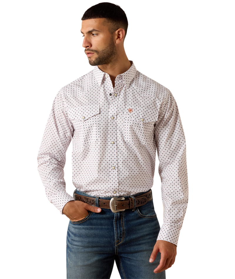 Ariat CASUAL SERIES GEO FTD LS SNP