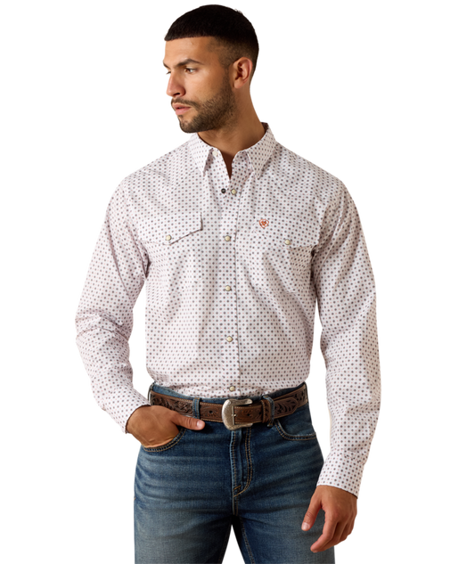 Ariat CASUAL SERIES GEO FTD LS SNP