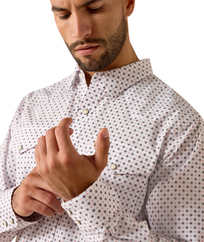 Ariat CASUAL SERIES GEO FTD LS SNP