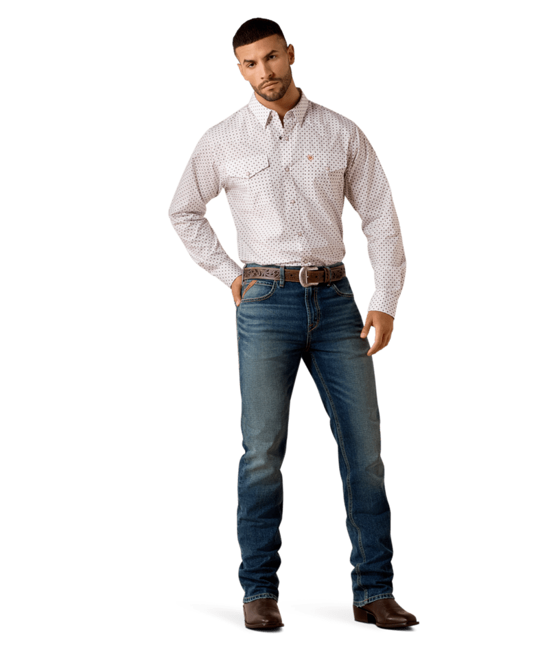 Ariat CASUAL SERIES GEO FTD LS SNP