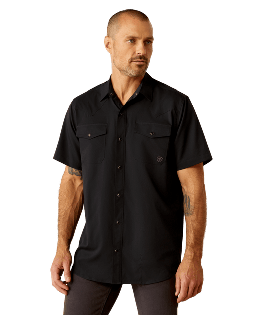 Ariat Short Sleeve Venttek Western black