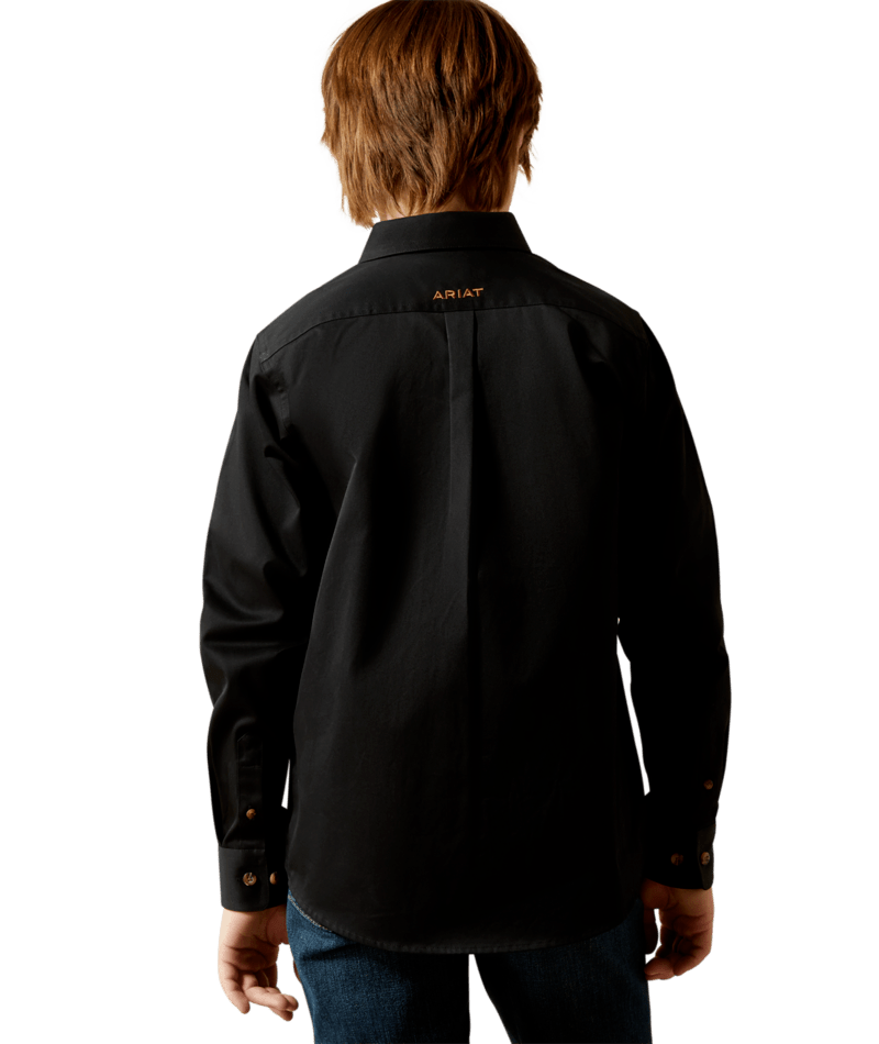 Ariat YTH Solid Twill Classic Fit Shirt