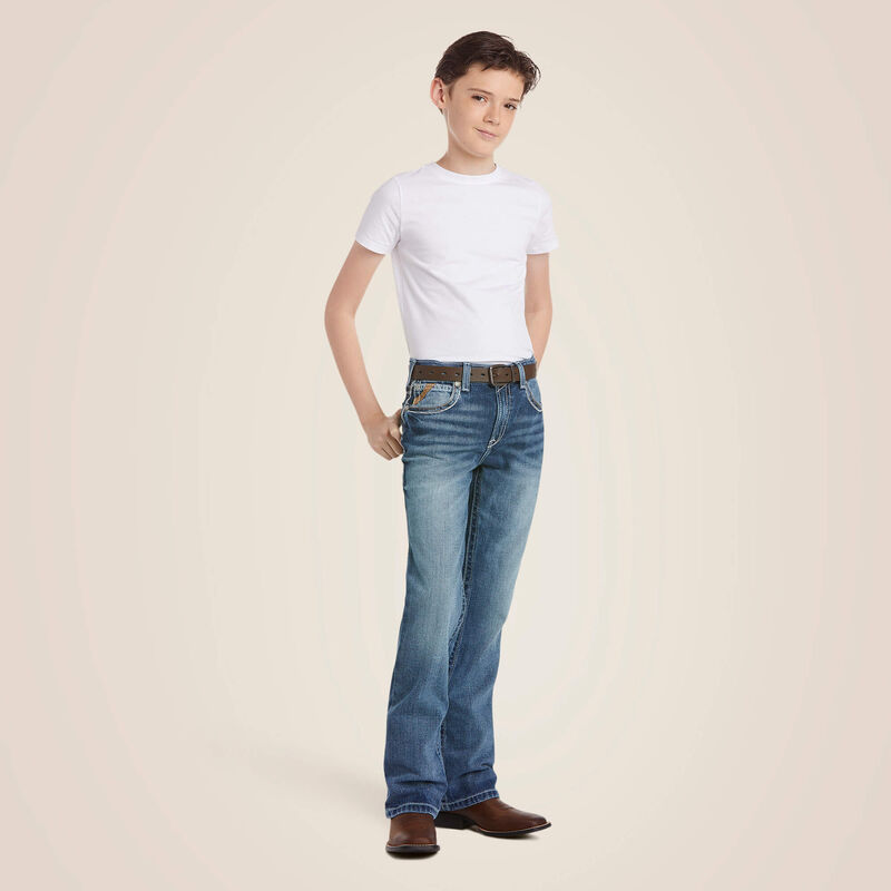 Ariat BOYS B4 Relaxed Coltrane Boot Cut Jean