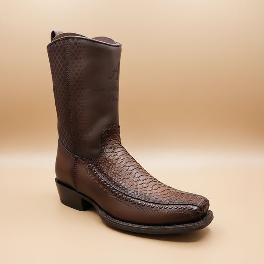 Los Altos Python Porto Faded Brown Boot