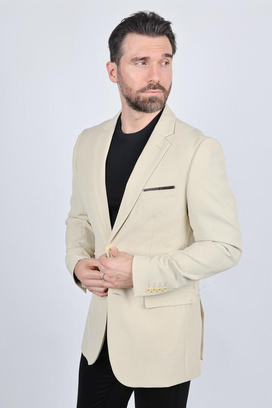 Men's Fashion Beige