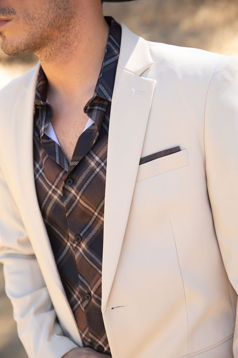 Men's Fashion Beige
