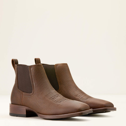 Ariat MNS BOOKER CHELSEA WST BRN OILD