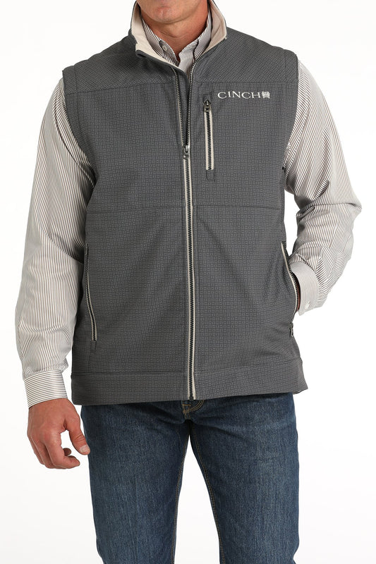 CINCH Men's Concealed Carry Bonded Vest - Gray