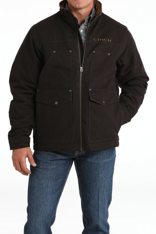 CINCH Men's Concealed Carry Canvas Jacket - Brown