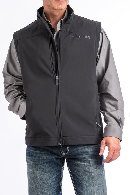 Cinch Men's Bonded Vest - Black