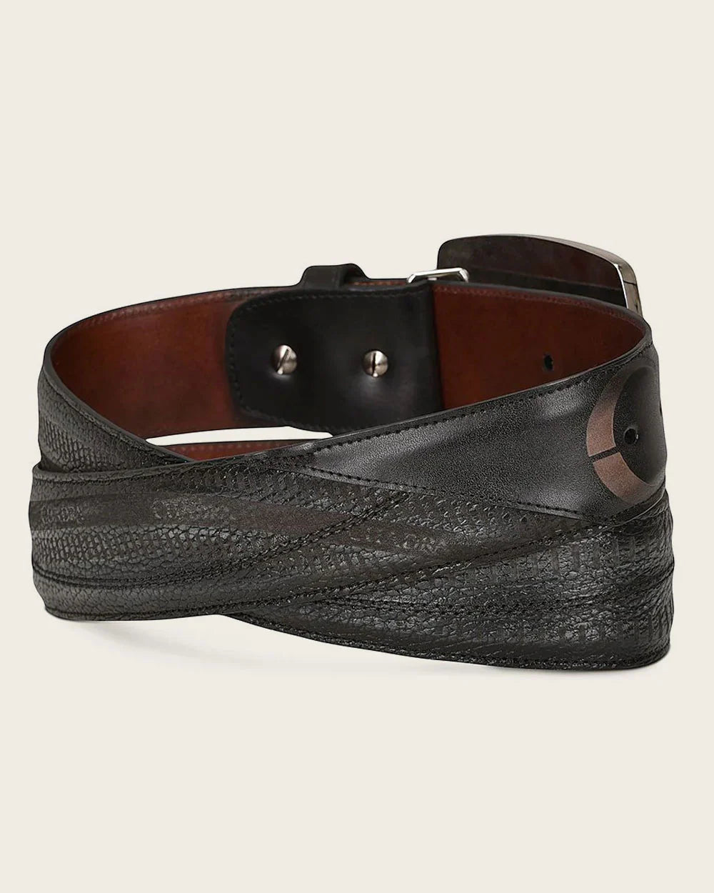 Cuadra Black/Grey western Belt