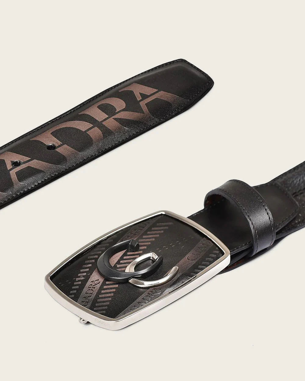 Cuadra Black/Grey western Belt