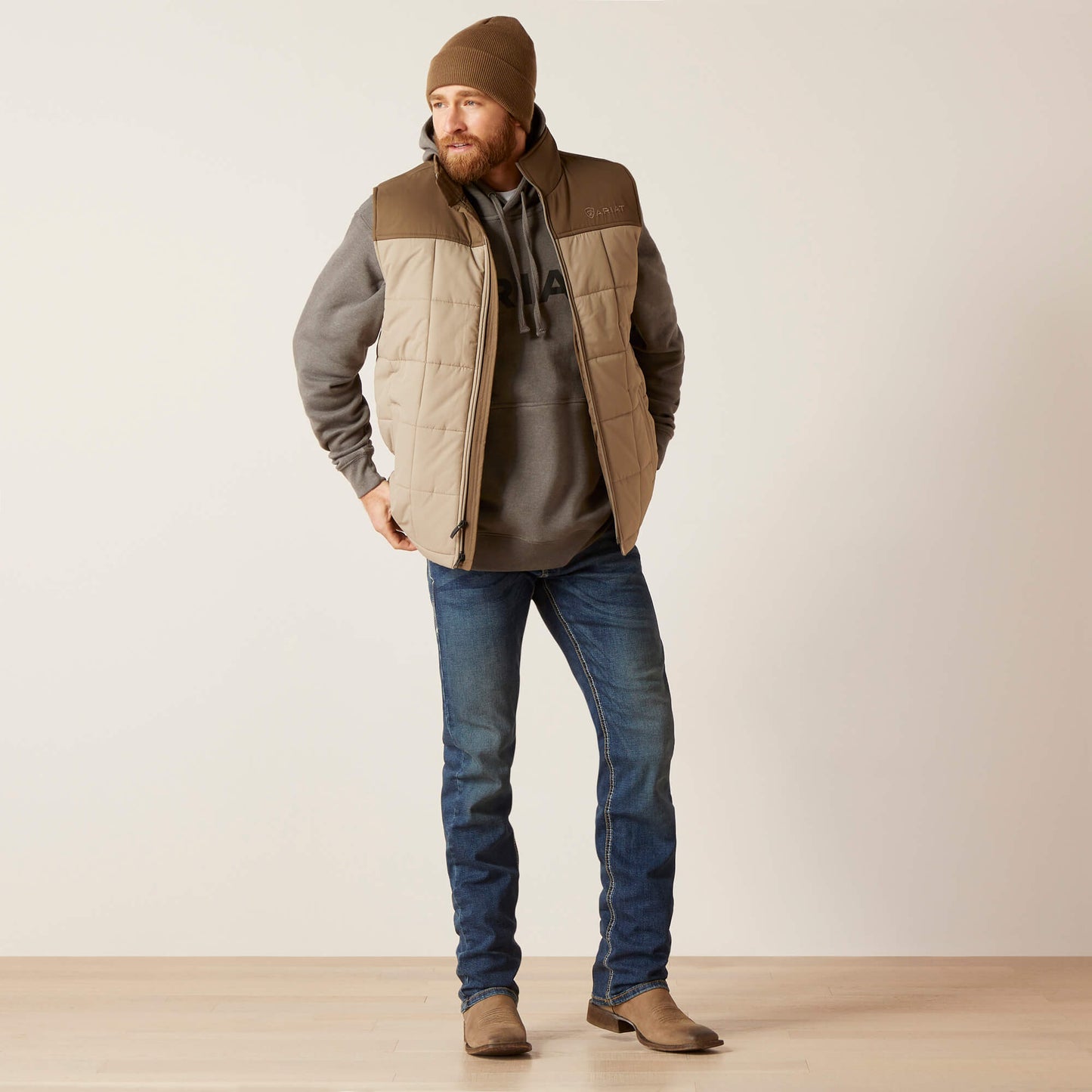 Ariat® Crius Insulated Vest Brindle
