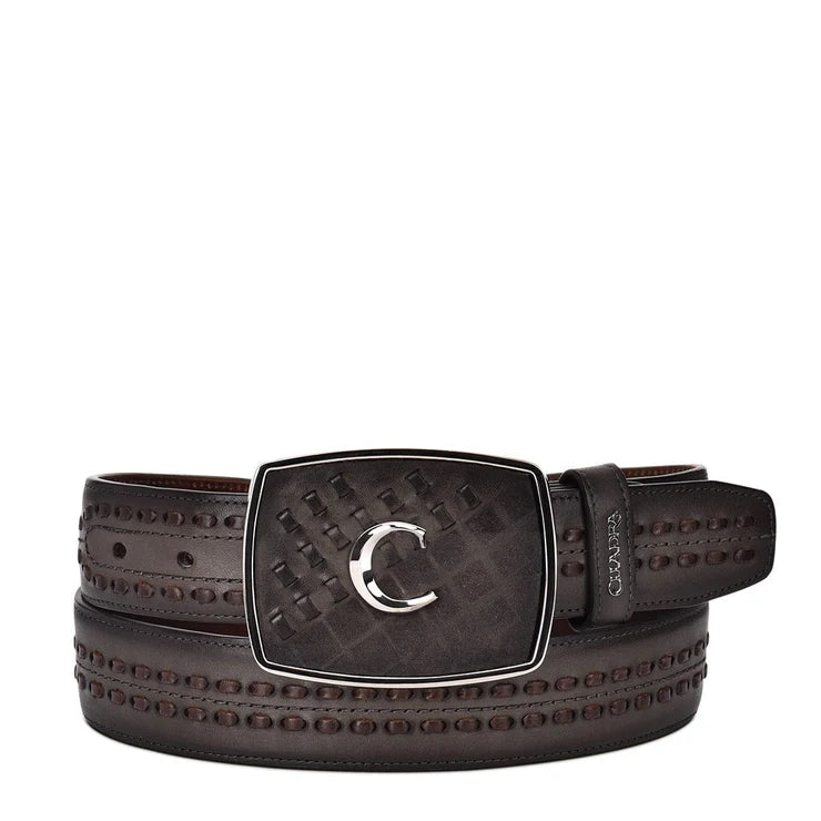 Cuadra Black Lazer Belt