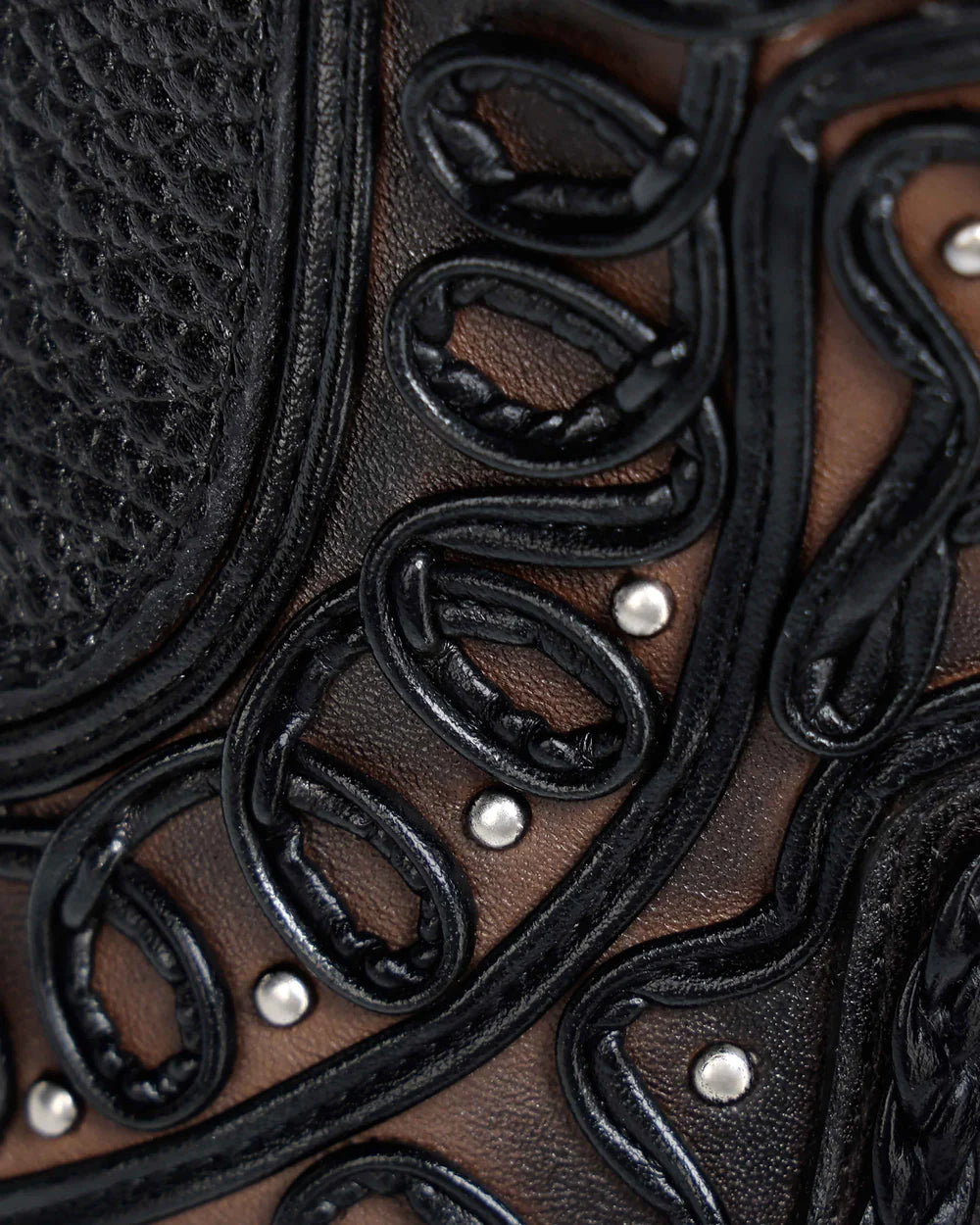 Cuadra Women’s High Western Boot in Genuine Bovine Leather with Organic Embroidery