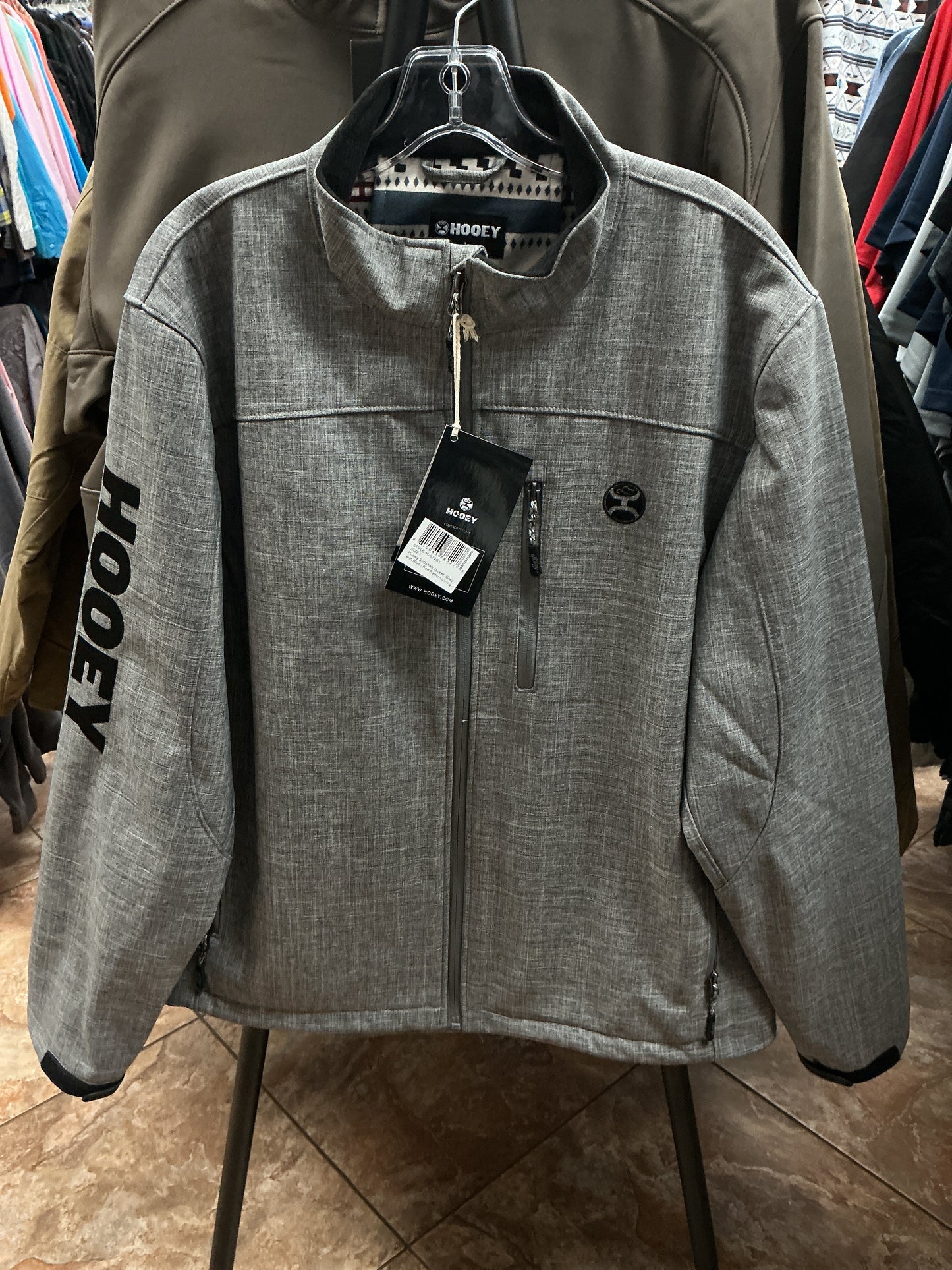 Hooey black sleeve print