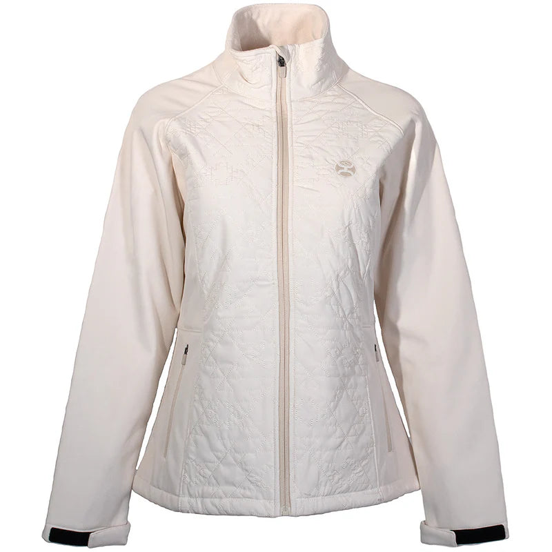 Hooey Ladies Softshell Jacket Cream