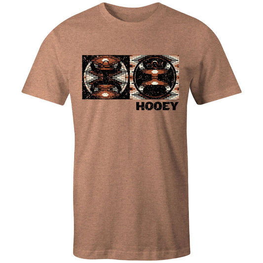 Hooey 2.0 Block" Sienna Heather T-shirt