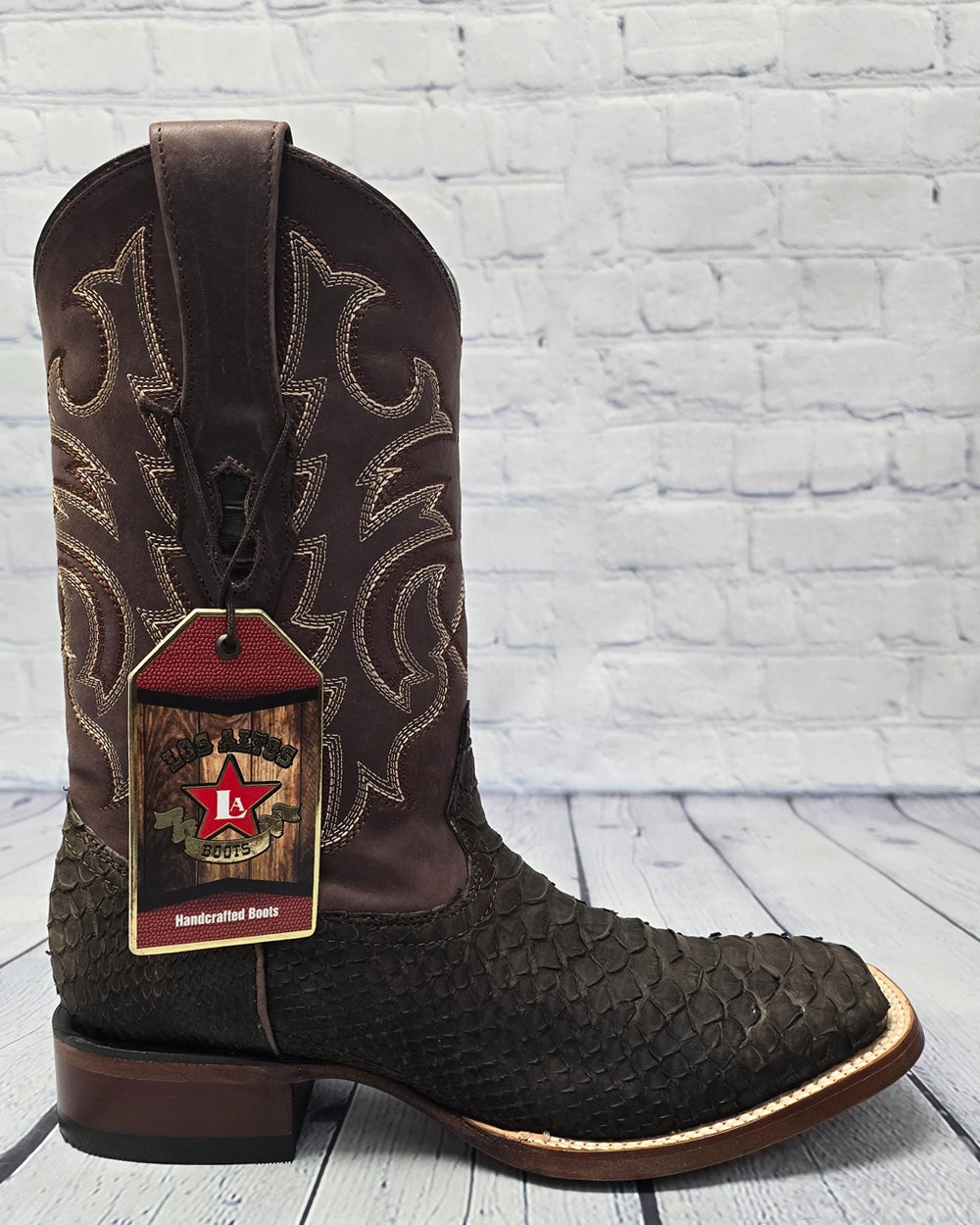 Los Altos Boots Python Boots