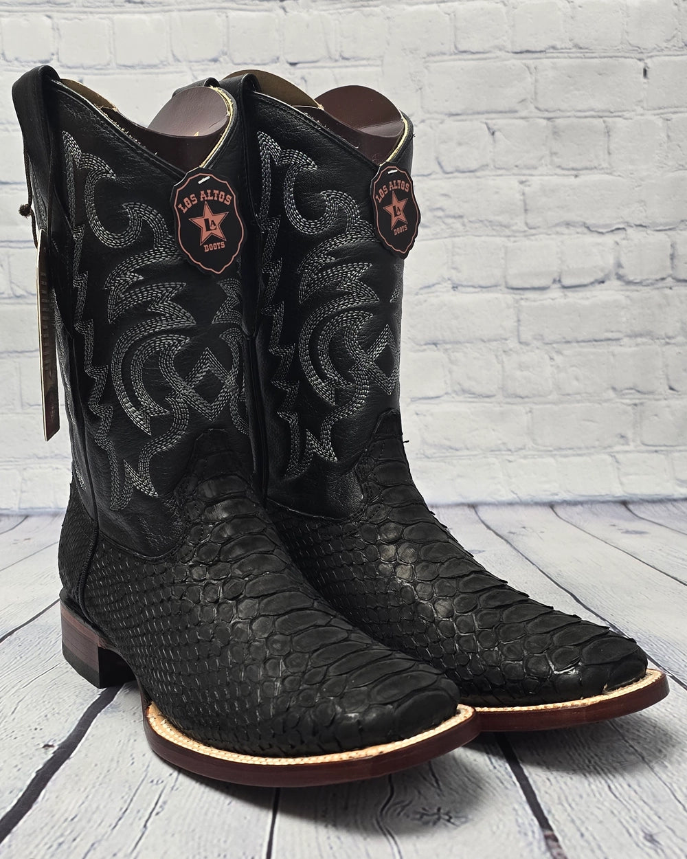 Los Altos Boots Python Boots